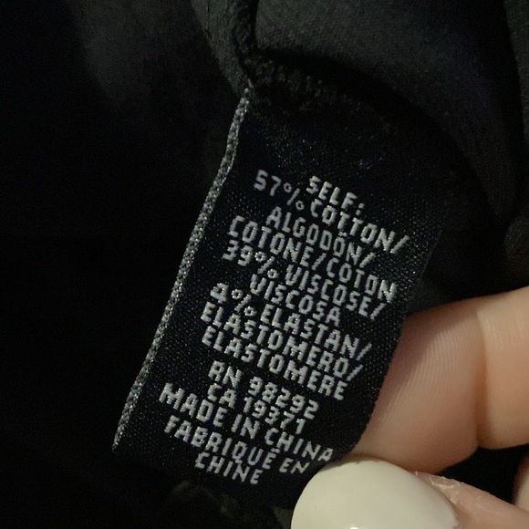 Tibi Black Straight-Leg Pants - Size 10 - Picture 4 of 5